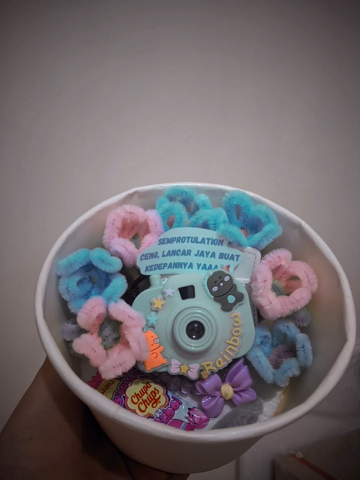 Rainbow Camera Gift Bucket — 2